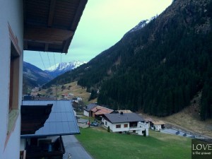 Kappl - widok z Apart Harmonie