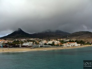 Porto Santo - widok z molo