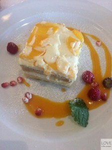 ciasto chałwowe - Restauracja Przystań