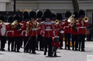 zmiana wart- Pałac Buckingham