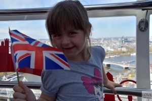 Maja szczęśliwa na London Eye