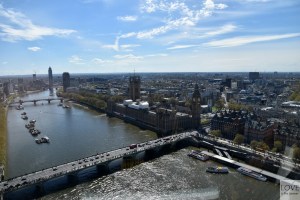 widoki z London Eye