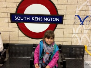 Maja w londyńskim metrze