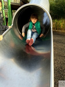 Maja na placu zabaw w Hyde Parku