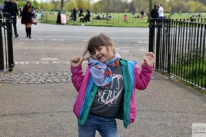 Maja przeszczęśliwa po dniu w Londynie!