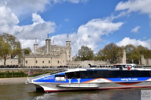 widoki z tramwaju wodnego - Twierdza Tower