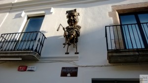 Błazen na rynku w Calelli