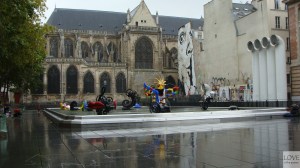 okolice Centrum Pompidou Paryż