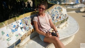 Ławka w Parku Güell - Antonio Gaudi