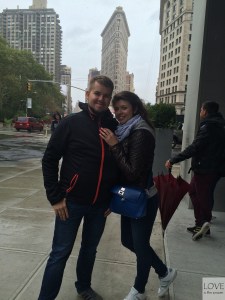 Przed budynkiem Flatiron