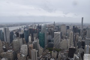 Panorama Nowego Jorku z Empire State Buliding
