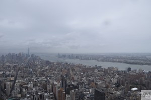 Panorama Manhattanu z Empire State Buliding