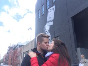 Love is the answer w High Line Park - Nowy Jork