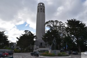 Coit Tower - wieża telegraficzna w San Francisco