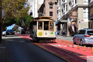 Cable Car w San Francisco