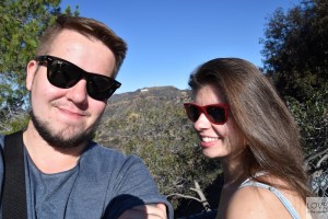 Z widokiem na napis Hollywood