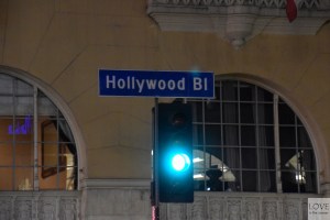 Hollywood boulevard