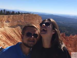 radość w Bryce Canyon :D