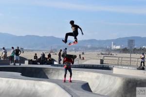 skate park w Venice Beach