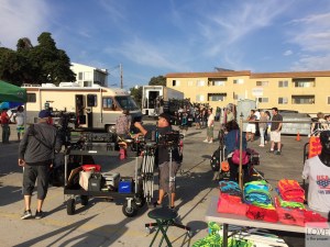 plan filmowy w Venice Beach