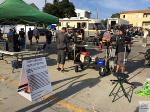 plan filmowy w Venice Beach