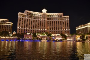 Hotel i fontanny Bellagio w Las Vegas