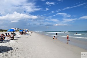 Plażowanie w Cocoa Beach