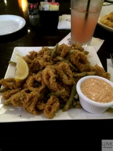 Smażone Kalmary w w Harry's St. Augustine