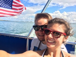 w drodze na Caladesi Island