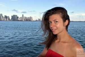 wiatr we włosach :P