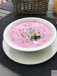 różowy chłodnik !!!