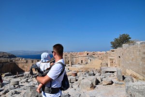 na Akropolu w Lindos