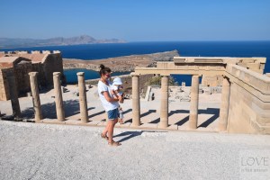 na Akropolu w Lindos