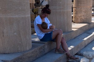 obiad Oliwii w cieniu ruin